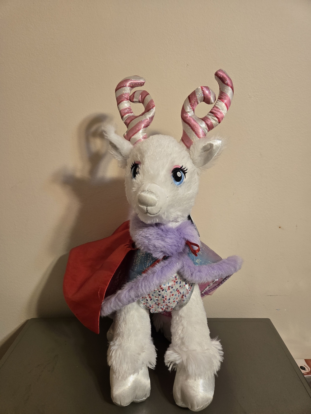 Build-A-Bear Workshop Color Glow Glisten Reindeer 18" Plush Toy